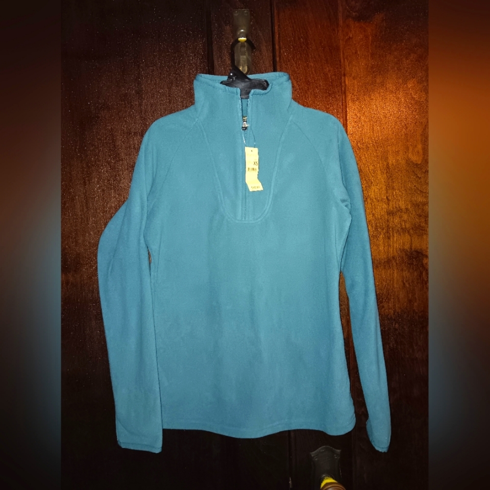 NWT Eddie Bauer microfleece pullover